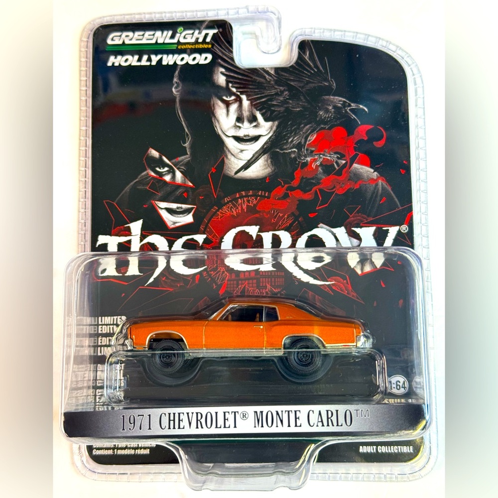 Greenlight Hollywood ***THE CROW***  1971 CHEVROLET MONTECARLO